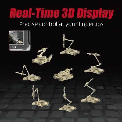 Multifunctional Compact EOD Robot for Bomb Disposal