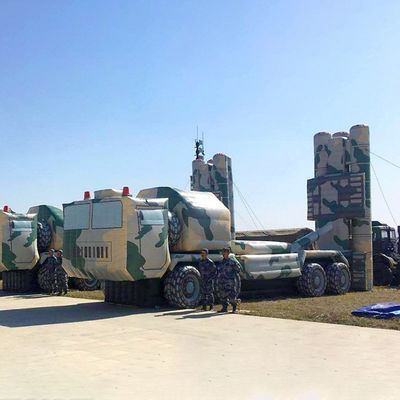 Opblaasbaar nepdoel Custom Simulatie Radar Raketlancering Militair Voertuig Doel Leger Oefening Training Gas Model