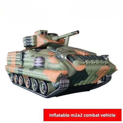 M2A2 Infantry Chariot opblaasbaar Jungle Big Flower 1/1 Customized Product Clip Mesh