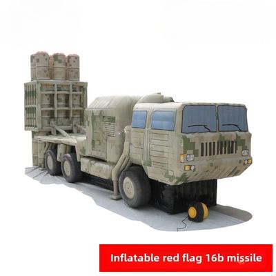 Buiten oefening Simulatie Hongqi 16B Raketvoertuig Digitale woestijn camouflage 1/1 Op maat gemaakte product Oxford stof