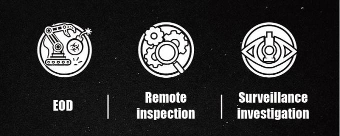 Middelgrote EOD-robot met X-Y-Z-coördinaatarm voor precisie-ontmanteling 8